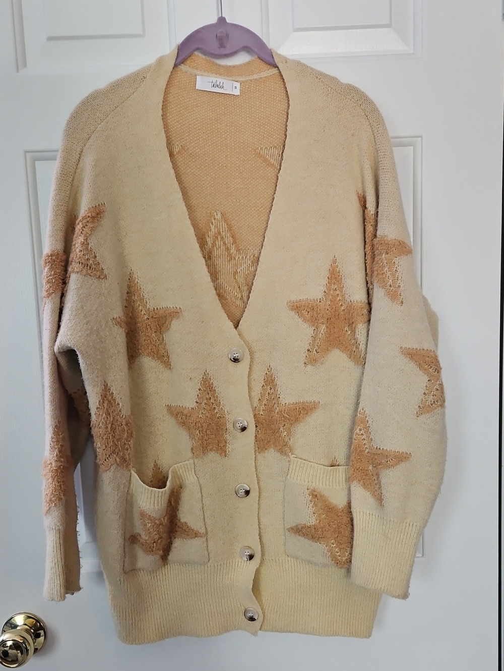 TALULAH Cardigan with Star Motif
